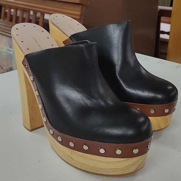Zara Shoes - Zara Studded Clogs